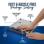 Shippozz 12x15.5 Poly Mailers 200 Pack, Durable Waterproof Polymailers for Shipping Clothes, Self Seal Mailing Bags for Small Business Packaging Supplies, Mailing Envelopes for Books, and Accessories