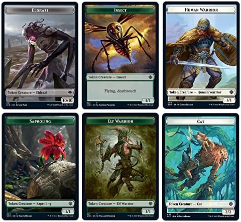 Magic: The Gathering Starter Commander Deck - Token Triumph (Green-White) | Ready-to-Play Deck for Beginners and Fans | Ages 13+ | Collectible Card Games