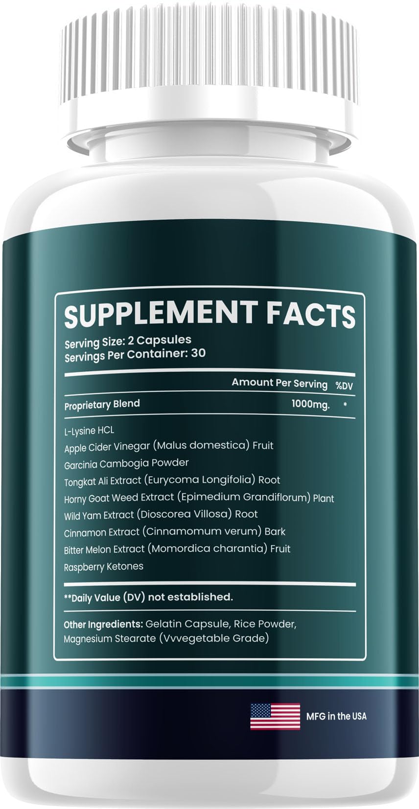 Trimoryn Capsules – Advanced Formula Pills Natural Ingredients Dietary Supplement - 2 Pack - 120 Capsules