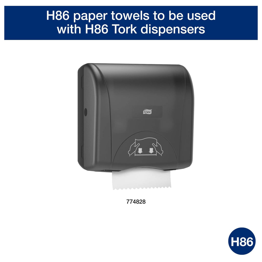 Tork Paper Towel Roll Natural H86, Universal, for Mini Dispensers, 6 Rolls x 550 ft, 8631060