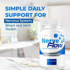 (5 Pack) Nerve Flow - Official NerveFlow Advanced Nerve Support Pills, Nerve Flow Supplement Capsules, NerveFlow Natural Pills Maximum Strength Multivitamin Advanced Formula, 300 Capsules For 5 Months