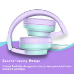 Candy Bila Wired Kids Headphones for School, Over-Ear for Boys Girls