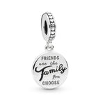PANDORA Friends Are Family Dangle 925 Sterling Silver Charm - 798124EN16