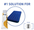 PVC Stitch Heavy Duty Repair Kit for Air Mattresses, Waterbeds, Hot Tubs, Above-Ground Pools, Bouncy Houses, Air Mats, PVC Pipes & Hoses, Punching Bags, and Much More (+ Reinforcing Mesh Cord)