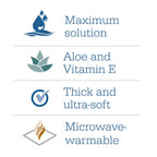 Essential Bath Cleansing Washcloths - 30 Package, 240 Cloths - Fragrance Free no Rinse Bathing Wipes, Ultra-Soft and Thick Medium Weight Cloth