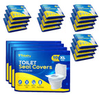Traletry Toilet Seat Covers Disposable Flushable Travel Pack of 200, XL Biodegradable Paper Toilet Seat Covers for Adults & Kids, Public Restroom, Airplane & Camping Travel Essentials