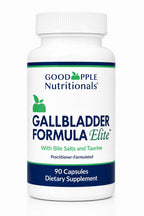 GOODAPPLE NUTRITIONALS Gallbladder Formula Elite – Ox Bile Salts, Taurine & Digestive Enzymes for Healthy Fat Digestion, Bile Flow & Digestive Comfort – 90 Capsules