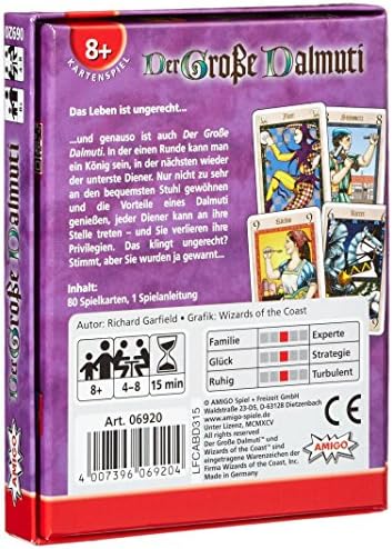 AMIGO 6920 "The Great Dalmuti Cardgame