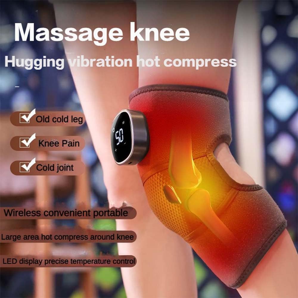 Rejuvaknee Advanced Knee Relief, Rejuvaknee Heating Knee Massager, Rejuva Knee Massager, Kneefix Smart Knee Massager with Heat & Vibration, Regenerate Your Knees In Just 10 Minutes a Day (1pcs)