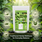 neotea Manathakkali Leaf Powder | Solanum Nigrum | Black Nightshade 300 GM (10.58 OZ) | 100% Pure, Natural Herbal Supplement for Health & Wellness