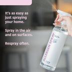 Allergy Asthma Clean Allergen Spray, Pets, Dust Allergies & More, Air & Surface, Just Add Water, Bottle, Over 33oz