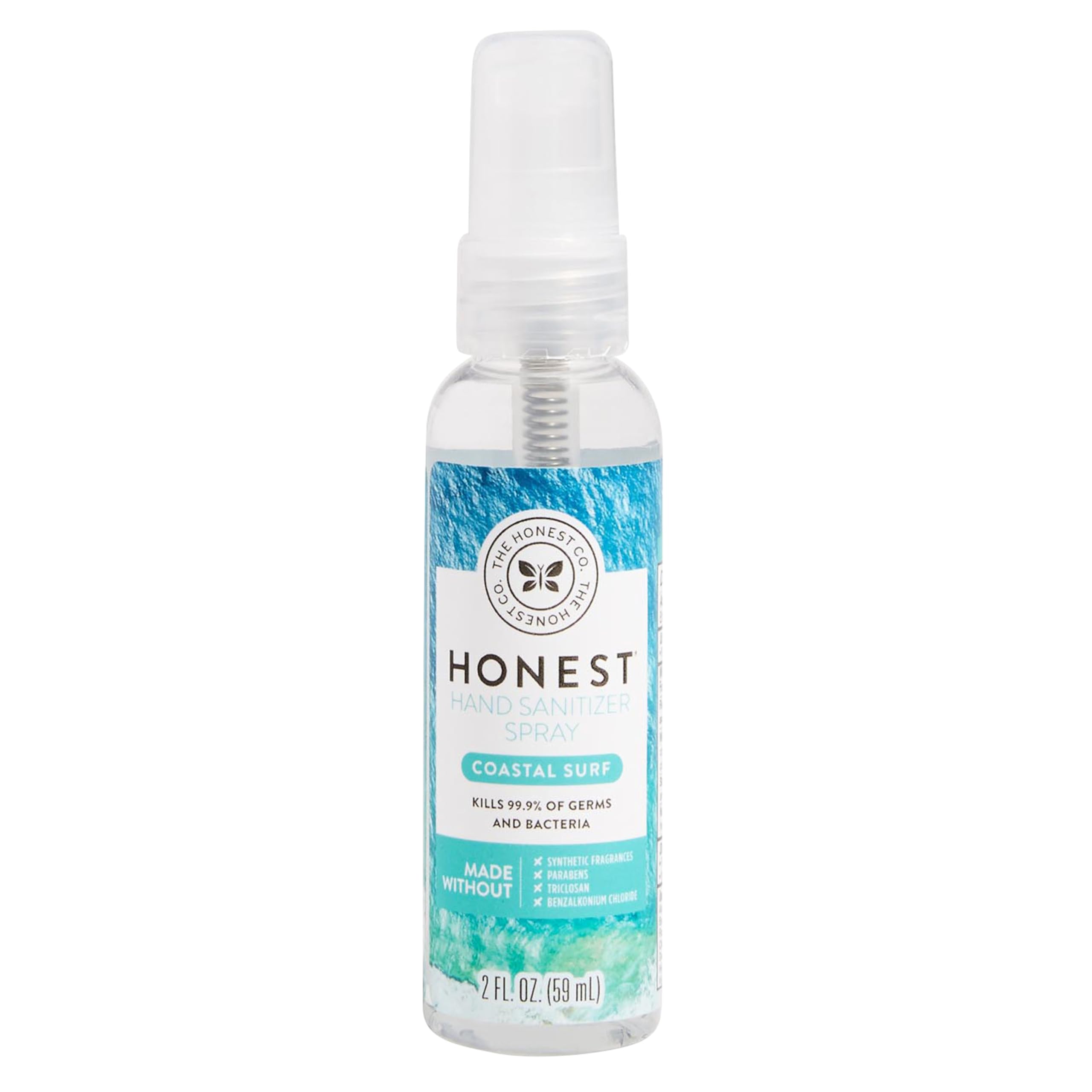 The Honest Company Hand Sanitizer Spray, Lavender Field, 20 Pack, 2 Fl. Oz.