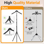 Adjustable Shirt Display Stand 32-63 Inch, Foldable Clothing Display Stand Mannequin Torso for Retail Vendors, Multi-Use Steamer Rack Stand for Cap Gown Graduation Clothes Garment