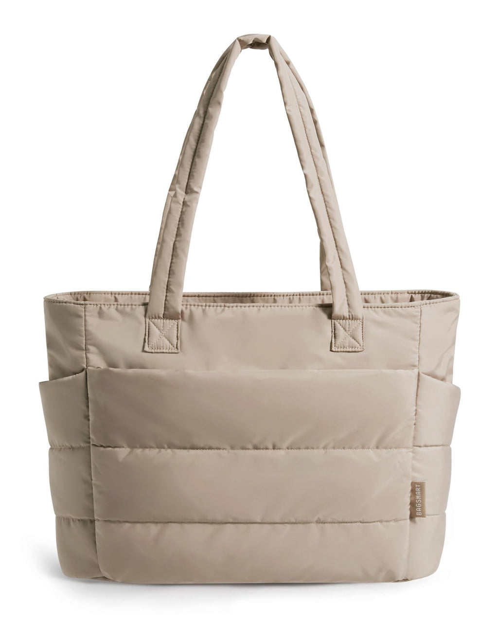BAGSMART Puffy Tote Bag for Women, Lightweight Work Tote Handbag