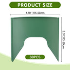 6 Set 9.6 inch Planting Grow Ring, 30Pcs DIY Plant Growing Rings