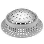 Aluvor Shower Drain Hair Catcher, Shower Drain Cover, Bathtub Drain Hair Catcher for Pop-Up & Regular Drains