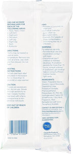 Cleanlife No-Rinse Bathing Wipes (5 Packs of 8) - 40 Disposable Body Wipes | Cleansing Bath Wipes for Adults, Elderly, Camping, Hospital | Rinse-Free Personal Care for Travel, Bedridden, Dementia