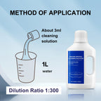 Floor Cleaning Solution Original Scent Compatible with Dreame Vacuum Cleaner Solution, Residue & Streak Free, Suitable for All Robot Vacuum Cleaners and Wireless Wet Dry Dual-Use Vacuum Cleaners