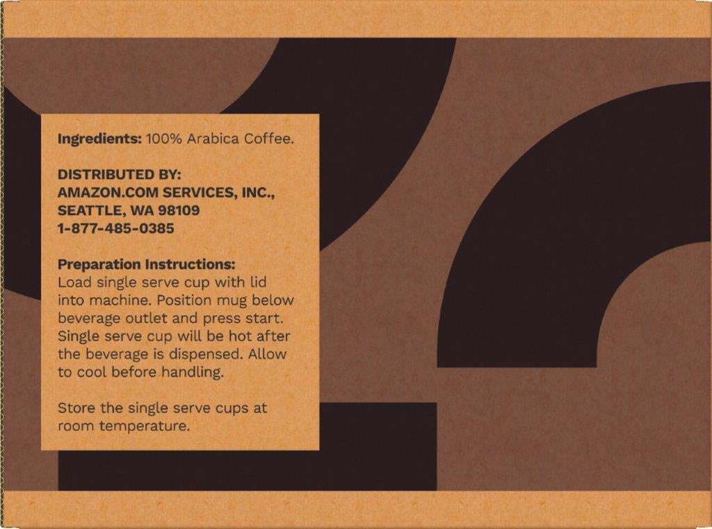 Amazon Saver, Coffee Pods, Variety Pack (French, Dark, Colombian), Compatible with Keurig 2.0 K-Cup Brewers, 100 Count