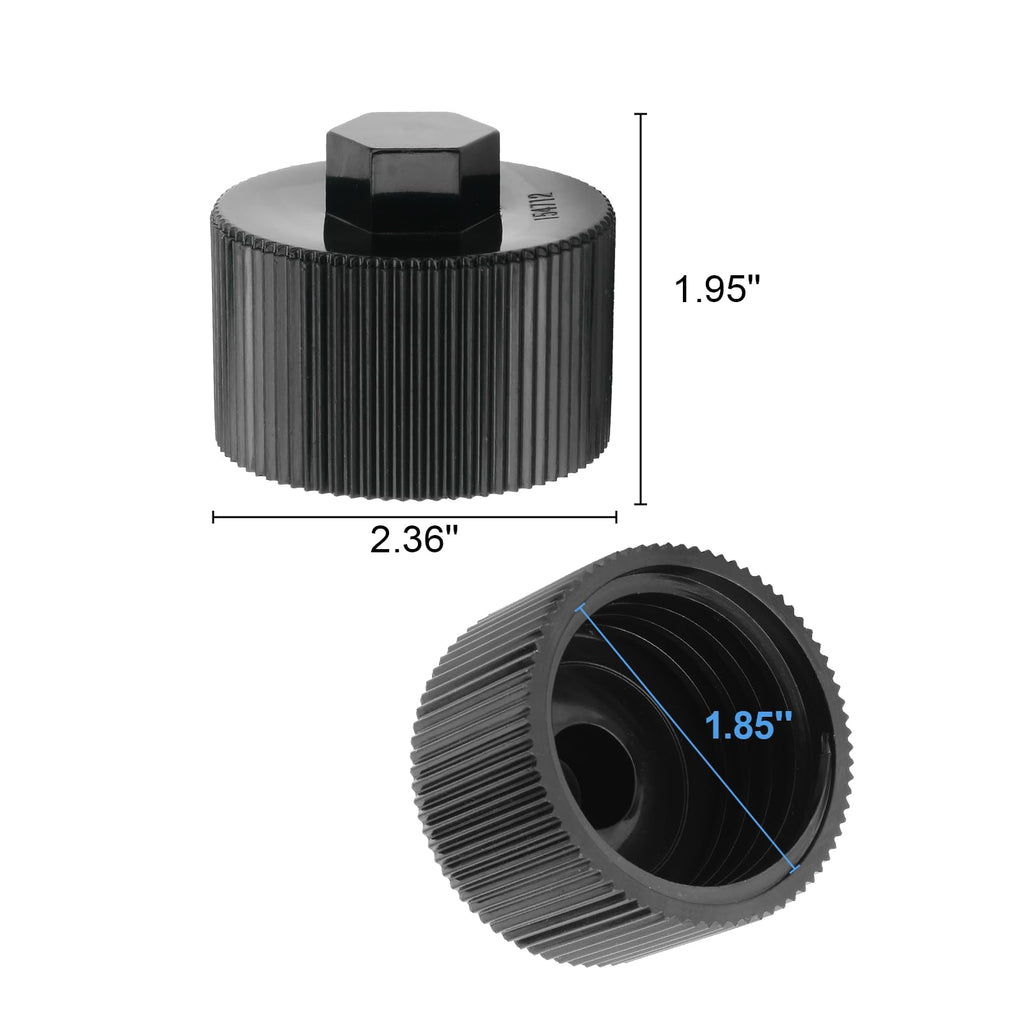 154712 Filter Drain Cap Replacement, Sand Filter Drain Plug for Pentair Sand Dollar Top Mount Pool, Pentair Meteor, Cristal-Flo Ii Pool & Spa Aboveground Sand Filter Drain Cap (2 Pack)