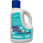 3-in-1 Pool Cleaner Combo – 3 L (101.5 fl oz) – Pool Chemicals, Phosphate Remover, Pool Clarifier + Enzyme Cleaner, Waterline Scum Control, Skimmer-Pour Weekly Maintenance, Saltwater Safe – BubbyShine
