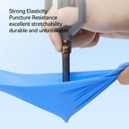 Jointown Basic Synmax Vinyl Exam Gloves Disposable Exam Gloves, 4 Mil, Blue, Latex & Powder Free, BMPF-3002