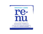 Renu Advanced Formula Multi-Purpose Solution, Triple Disinfectants, Travel Size, 2 fl oz (Pack of 6)