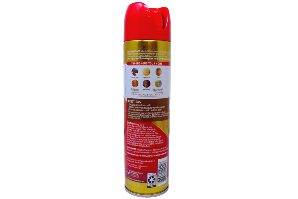 Scott's Liquid Gold Wood Care Spray Cleaner, 11.5 Ounce - Pack of 3