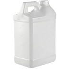 kitchentoolz 2 Gallon Water Jug with Lid – Heavy-Duty HDPE F-Style Plastic Jug for Drinking Water, Camping, Emergency Storage & Utility Liquids – Made in USA - 2 Pack