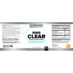 Empower Health Labs Ring Clear All-Natural Ear Buzz Relief Formula for Lasting Relief from Incessant Ear Buzzing - 30-Day Supply