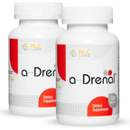 RLC Labs a-Drenal, 240 Capsules - Herbal, Cortisol Supplement with Ashwagandha, Ginger & Rhodiola to Support Balance, Mood, Energy & Vitality - Adrenal Support Formula for Adult (2 Month Supply)