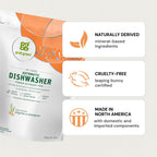 Grab Green Dishwasher Pods, 60 Count, Unscented, Plant & Mineral Based