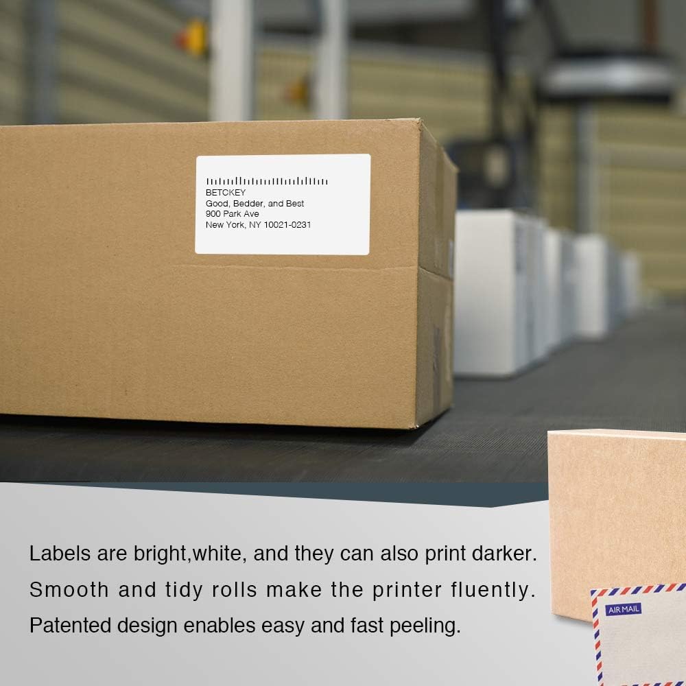 BETCKEY Replace for DYMO 30256 (2-5/16" x 4") Large Shipping Label[16 Roll]