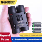 Binoculars for Adults, Compact Small Pocket Mini Travel Binocular for Bird Watching Concert Theater Opera High Powered Electronic Cruise Ship Essentials Norwegian Alaska Must Haves Hiking Camping Gear