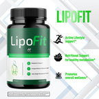 Lipo Fit Capsules, Official Lipo Fit Pills with All Natural Ingredients, Advanced Overall Health and Wellness Vitamin Supplement Formula for Maximum Strength Multivitamin Support (60 Capsules)