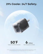 Anker iPhone Charger, 45W Type C Fast Charging, USB C Charger Block