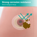 Ostomy Barrier Rings - Outer Diameter 2" (50mm) 2mm Thickness,Moldable Ostomy Rings,Hydrocolloid Skin Extender Rings for Colostomy Bags,10 Count