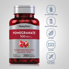 Piping Rock Pomegranate Extract Capsules | 500 mg | 200 Count