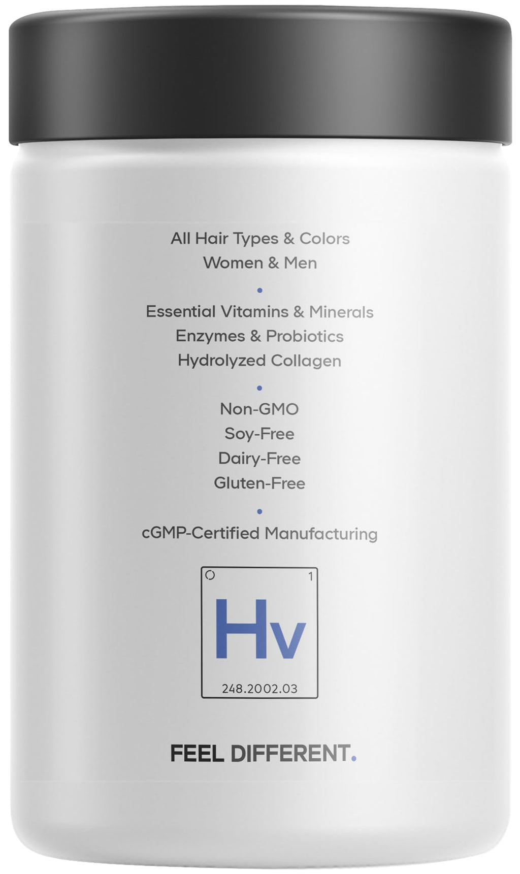 Codeage Hair Vitamins 10000 mcg Biotin, Keratin, Collagen, Vitamin A, B12, C, D3, E, Zinc, Turmeric, Probiotics, Enzymes, Inositol - Hair Care Support - Healthy Hair Supplement Pills - 2 Pack
