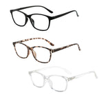 SHUNXI 3 Pack Nearsighted Glasses For Men Women, Myopia Lightweight Distance Glasses…