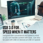 PNY 128GB Turbo Attaché 3 USB 3.0 Flash Drive 2-Pack