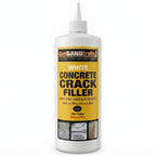 ConSandtrate Concrete Crack Filler - Gray - 3 lb. (Single Bottle) - Polymer Based Sealant for Filling in Concrete Cracks on Driveways, Walkways and Patios (White)