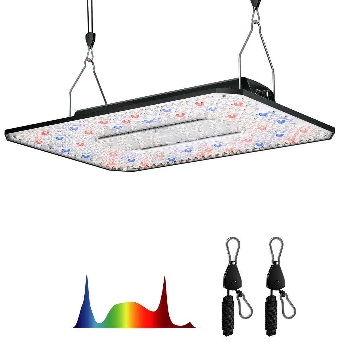 Elufah LED Grow Light for Indoor Plants 120W Plant Lights Full Spectrum