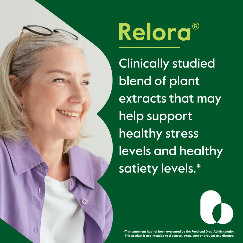 BESTVITE Filler-Free Relora 250mg (240 Vegetarian Capsules) (120 x 2) – Clinically Researched – No Stearates – Vegan – No Fillers – Supports the Management of Occasional Stress*