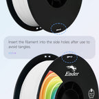 Creality 3D Printer Filament, PLA Plus Filament 1.75mm, PLA Pro Black & White, Toughness Upgraded Dimensional Accuracy +/- 0.03mm, 2 * 1KG Spool(2.2lbs) Ender PLA+ Filament for Most 3D Printer