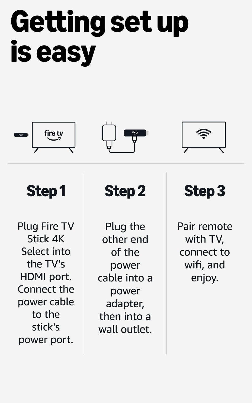 Amazon Fire TV Stick 4K Select, start streaming in 4K, AI-powered search, and free & live TV, find shows faster with Alexa+