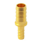 Metaland Brass Hose Barb Reducer, 3/8" to 3/16" Hose ID, Reducing Barbed Hose Splicer Mender Coupler Warter Fuel Air (Pack of 10)