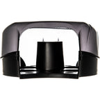 San Jamar Oceans Plastic Single Jumbo Bath Tissue Dispenser, 3.25" Core, Black Pearl