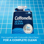 Cottonelle Ultra Clean Toilet Paper, 1-Ply, Strong Tissue, 36 Mega Rolls (312 Sheets per Roll), Packaging May Vary