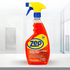 Zep Heavy-Duty Citrus Degreaser and Cleaner - 24 oz (Case of 12) ZUCIT24 - Restaurant Grade, Removes Oil, Grease, Adhesive, and Kitchen Soil on Stovetops, Appliances
